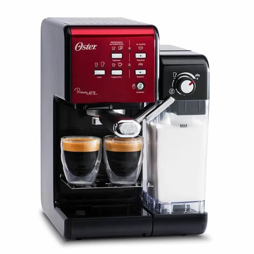 Cafetera Oster PrimaLatte Comp. Nespresso y monodosis 6701R