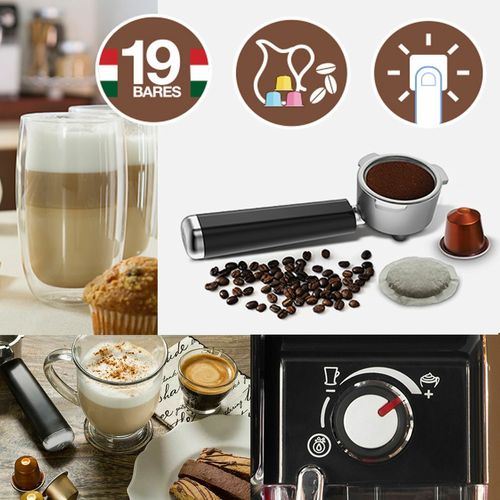 Cafetera Oster PrimaLatte compatible Nespresso y monodosis