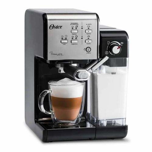 Cafetera Oster PrimaLatte Comp. Nespresso y monodosis 6701SS
