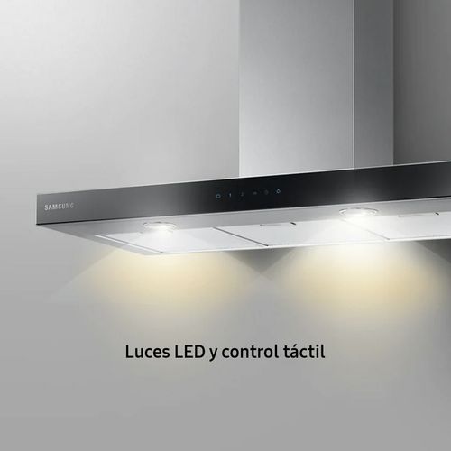 Campana De Cocina Samsung Acero Inoxidable Filtro Lavable Led 90cm