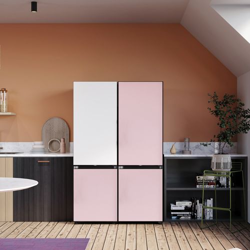 Heladera Samsung Bespoke 328LTS Glam Pink