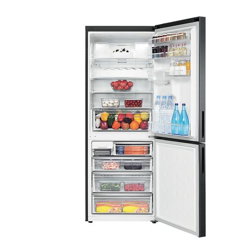 Heladera No Frost Samsung Rl4363 Freezer Inf Black Inoxidable 432l