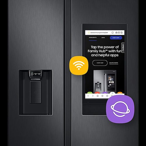 Heladera Samsung Family Hub Side by Side Wifi Internet 685 L