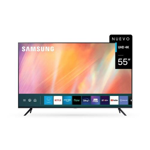 Smart Tv Samsung 55" 4k Uhd AU7000 HDR UN55AU7000GCZB