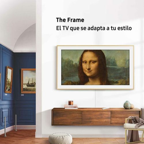 Smart Tv Samsung 75" The Frame Serie B 23 4K Marco Blco