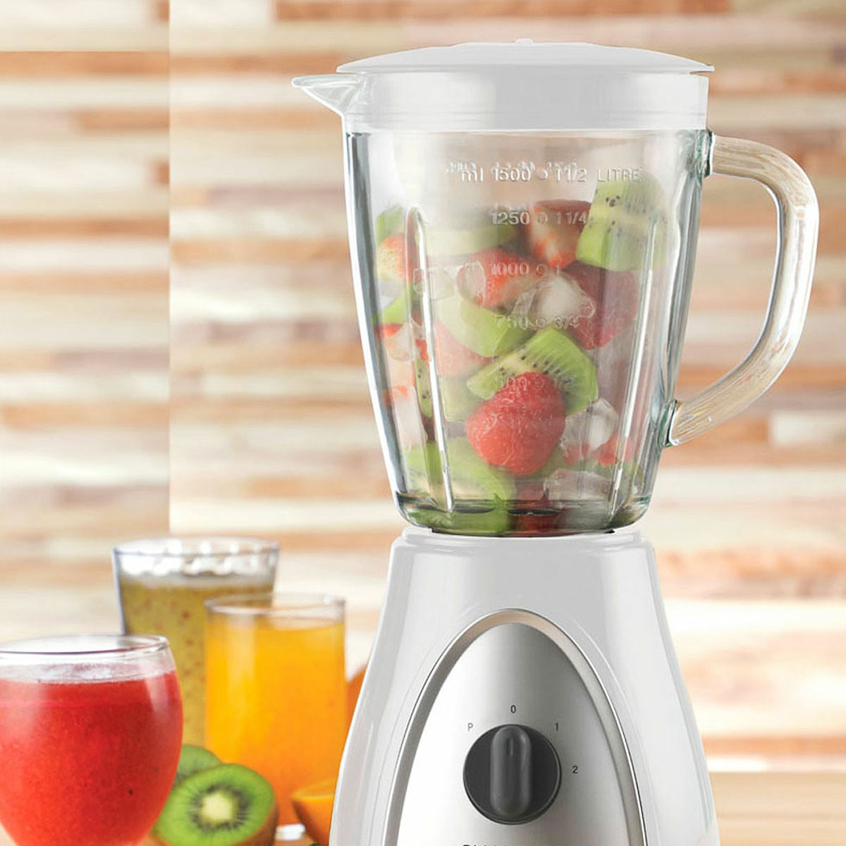 Licuadora Smartlife Jarra Vidrio 400w Sl-bl1008wpn Vstore