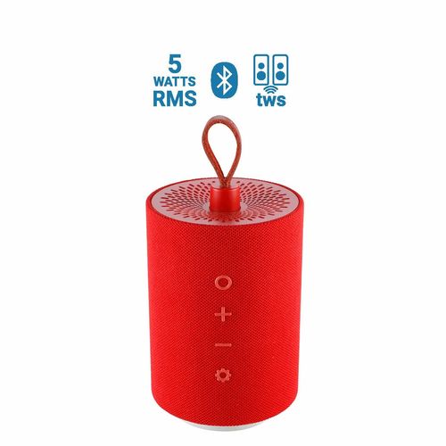 Parlante Bluetooth Smartlife Portatil 5w 2 Sl-bts010r Rojo