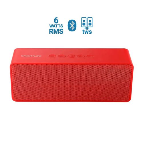 Parlante Bluetooth Smartlife Portatil 6w 2 Sl-bts315r Rojo