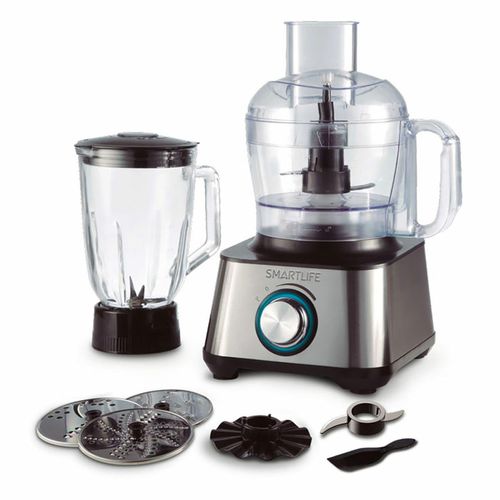 Multiprocesadora Smartlife 5 Funciones 1000W SL-FP0509 Inox