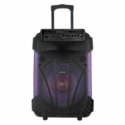 Parlante Smartlife Party Box 50W Bluetooth Bafle Karaoke Led