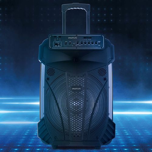 Parlante Smartlife Party Box 50W Bluetooth Bafle Karaoke Led
