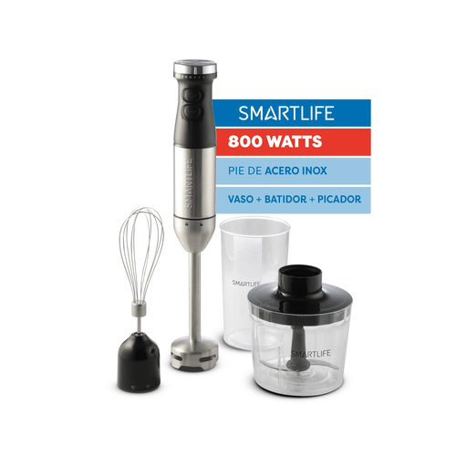 Mixer Smartlife Minipimer Picadora Licuadora 800w SL-SM5010Fpn