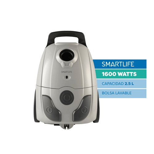 Aspiradora Smartlife con Bolsa Lavable 1600W SL-VC16BAG