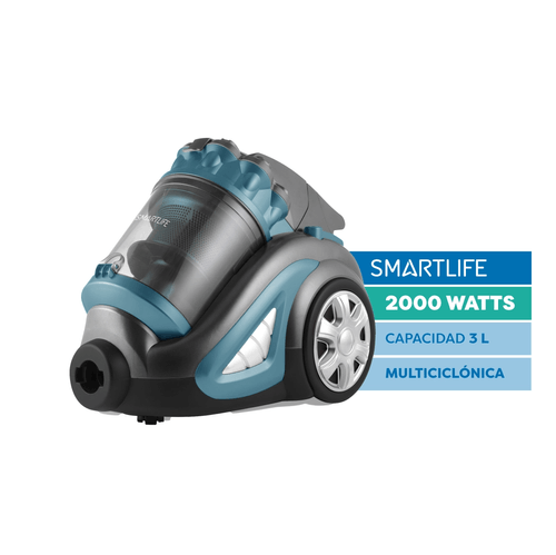 Aspiradora sin bolsa Smartlife 2000 Watts SL-VC20BLB