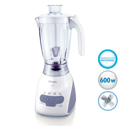 Licuadora Philips 3 Velocidades HR2030 600W