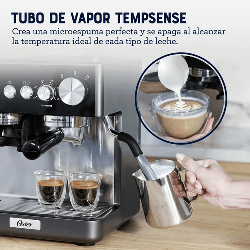 Cafetera Oster Espresso Perfect Brew EM7301