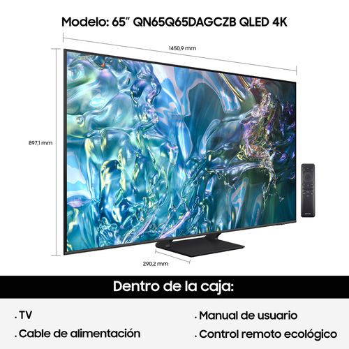 Smart TV Samsung SATV65Q65DAGARG 65 QLED