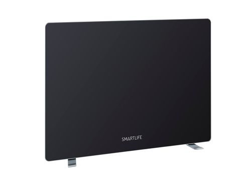 Panel de Vidrio Smartlife SL-VTD1000BPN Negro 1000W