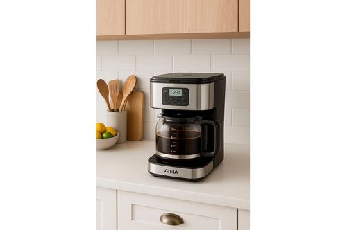 Cafetera Digital Atma CA8182P 1.8Lts Inox