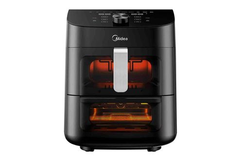 Freidora de Aire Midea 11Lts AF-D211BAR1 2 Zonas Diferentes