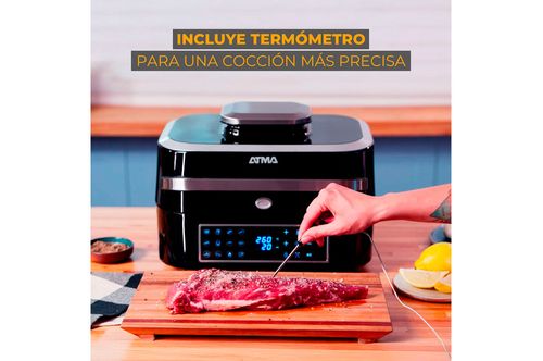 Freidora de Aire y Grill Atma 6.3Lts FR901DP
