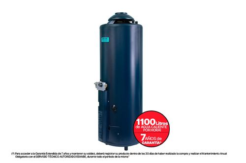 Termotanque Multigas Acquapiú Eskabe 76 Litros H-1100 ACQ HYBRID4-1100 LTS-HS Pie-Colgar