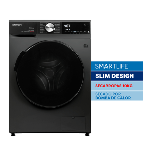 Secarropas por bomba de calor Smartlife SL-DYHP10G 10Kg Gris