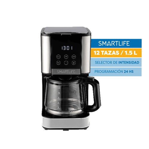 Cafetera de filtro Smartlife digital 1520