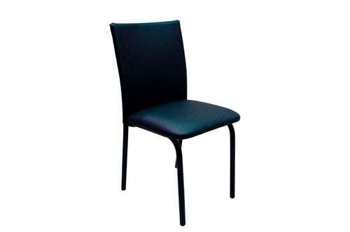 Combo Mesa Zambia 1,20M + 4 Sillas Mandra Dakot Negro