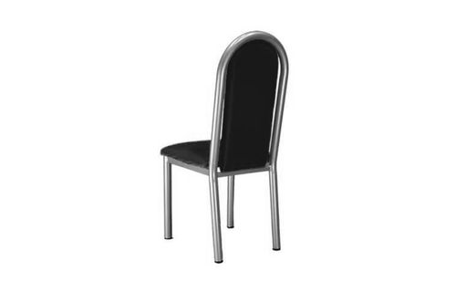 Silla Dakot Roma Tapizado Negro