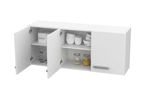 Alacena Mosconi 3 Ptas 10067 120x50 CM Blanco
