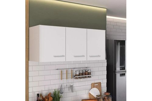 Alacena Mosconi 3 Ptas 10067 120x50 CM Blanco