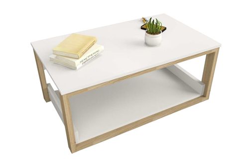 MESA CENTRO 2022 LINEA CHIC OLMO F/BLANCO ORIGINAL TABLES