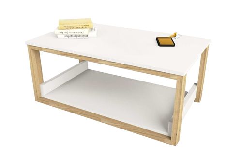 MESA CENTRO 2022 LINEA CHIC OLMO F/BLANCO ORIGINAL TABLES