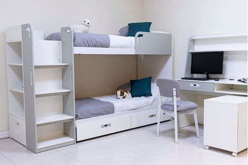 Cucheta Gio Pergamino Muebles 1 Plaza 3 Caj Blanco Gris