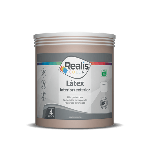 Latex interior exterior oro africano 4 L