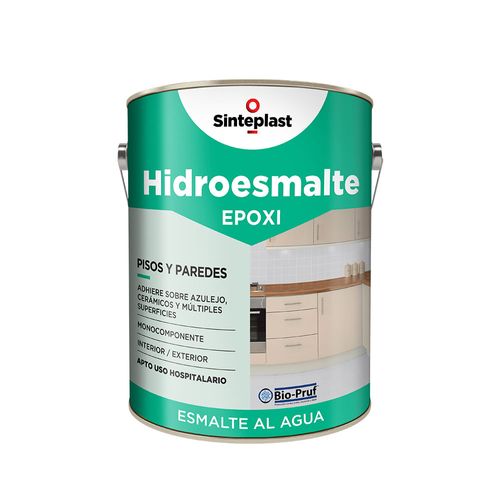 Hidroesmalte epoxi blanco satinado 1 l