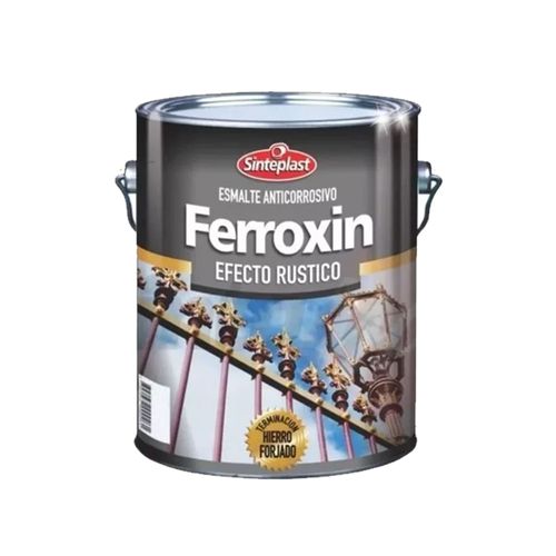 Ferroxin esmalte efecto rustico hierro antiguo 4 l