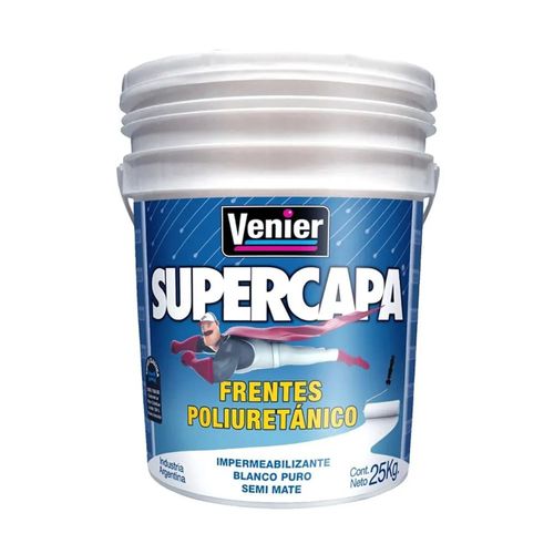 Supercapa frentes poliuretanica blanca 25 kg