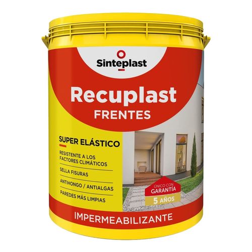 Recuplast impermeabilizante para frentes blanco 10 l