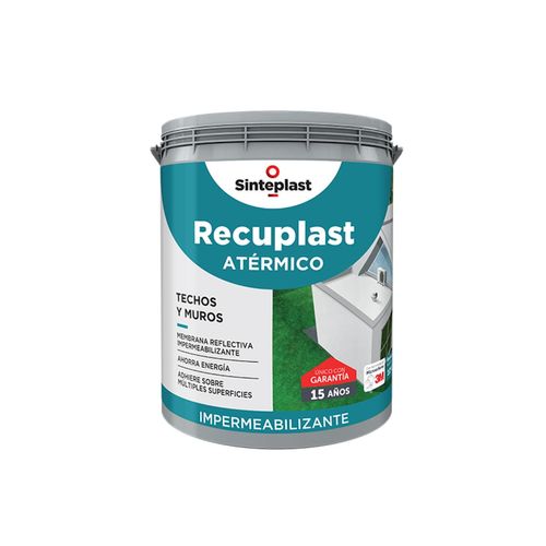 Recuplast impermeabilizante atérmico blanco mate 20 L