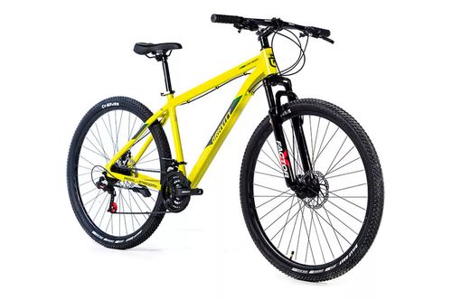 Bicicleta Gravity Lowrider R29 L Amarillo Gris