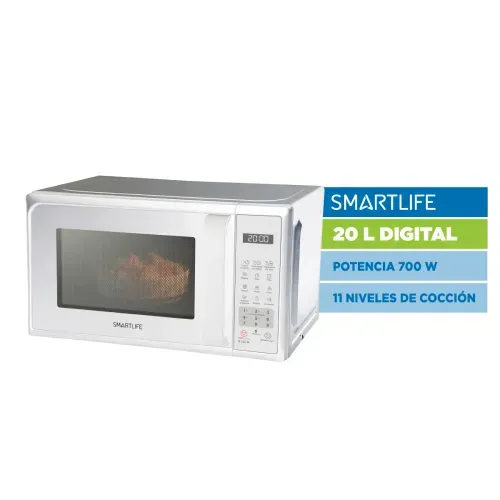 Microondas Smartlife Digital SL-MWO20MDW Blanco 20L