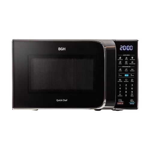 Microondas BGH Eco Negro Digital 20 Litros B120DN20I
