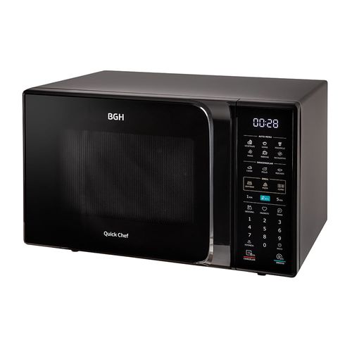 Microondas BGH Eco Negro Digital 28 Litros B228DN20I
