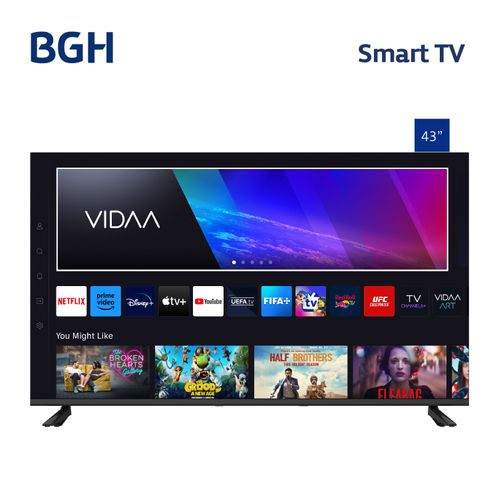 Smart TV LED FHD 43" BGH VIDAA B4325FH5