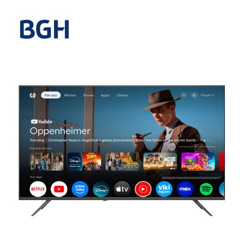 Smart TV BGH 50" QLED 4K Google TV B5026US7G
