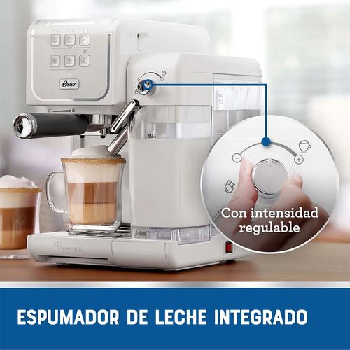 Cafetera Oster BVSTEM6801W-054 PrimaLatte Touch Blanca