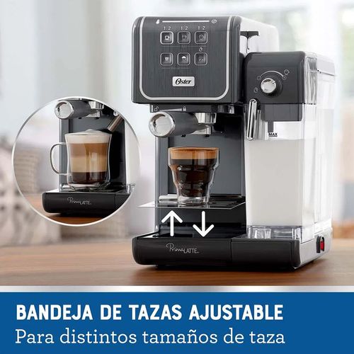 Cafetera Oster BVSTEM6801M-054 PrimaLatte Touch Negro