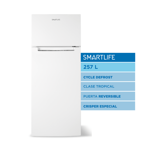 Heladera Smartlife RFH260WH 257L Blanca